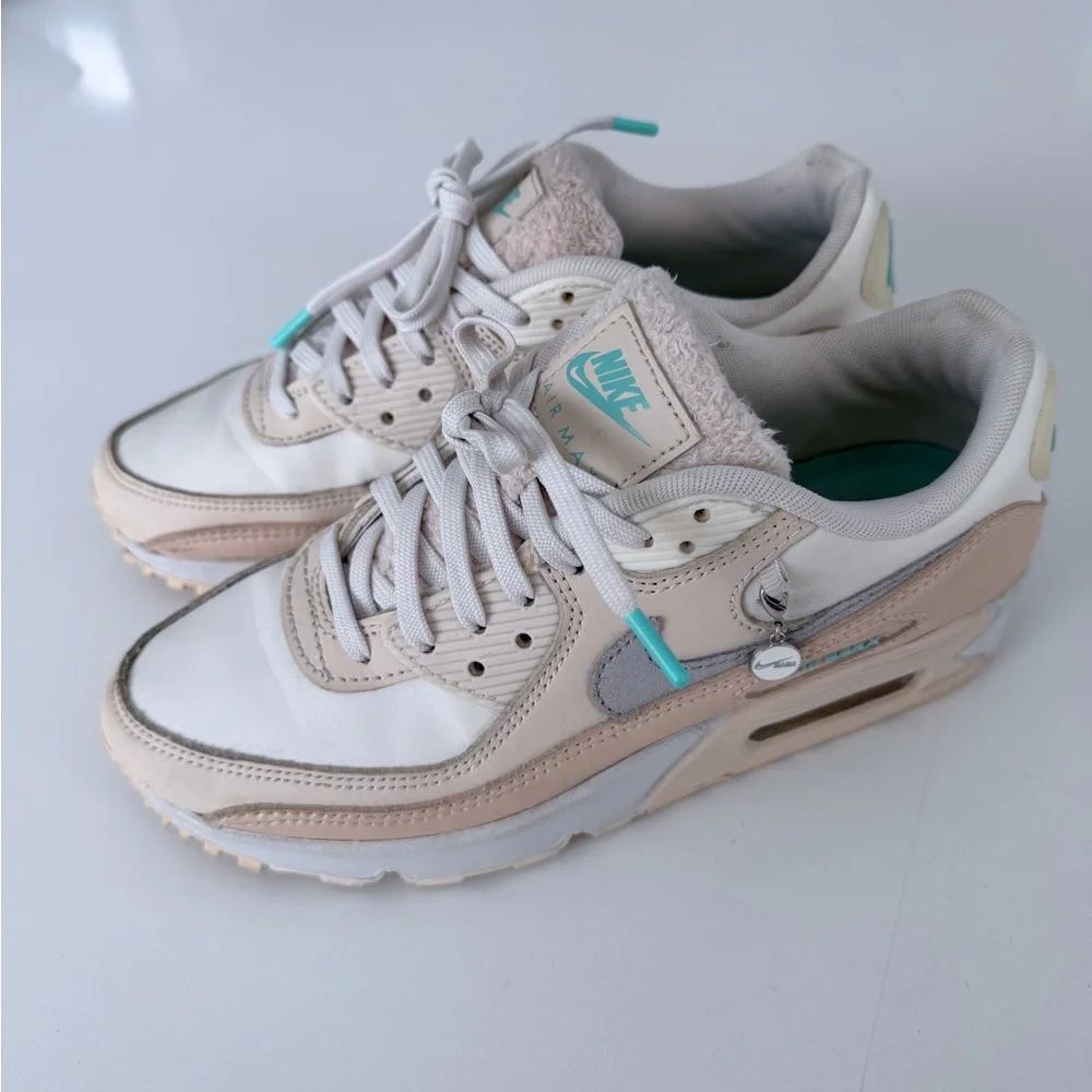 Nike Air Max 90 Mama Cream and White Sneakers
